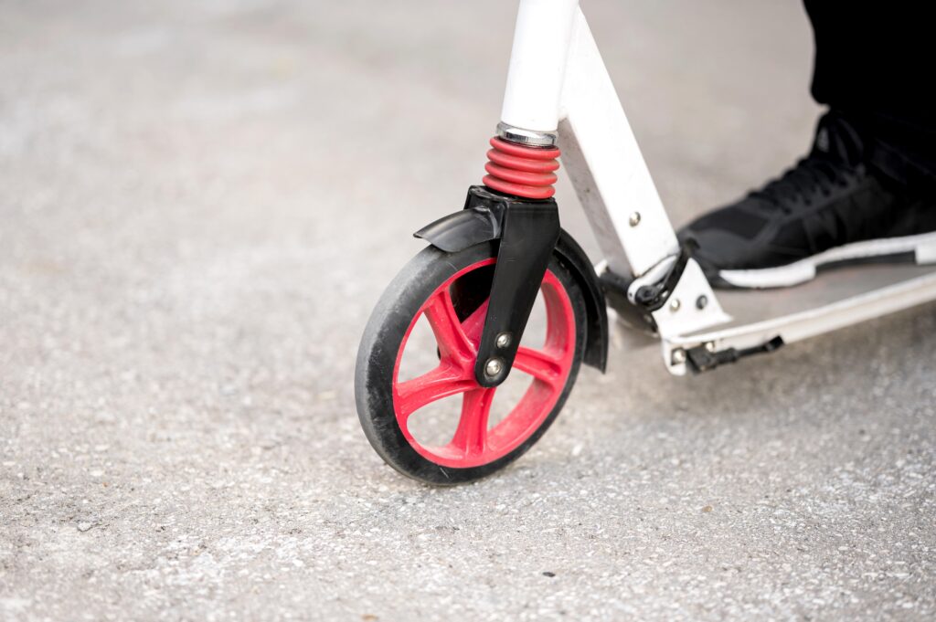 scooter wheel size